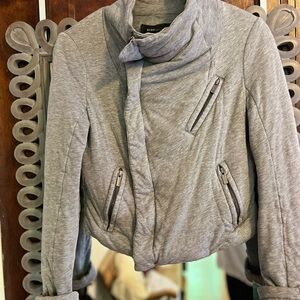 BCBGMAXAZRIA Gray Women's Jacket